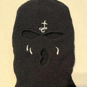 Mens ski mask shiesty balaclava NWOT Lil wayne Black